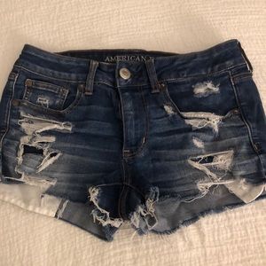 American Eagle Super Stretch Denim Shorts